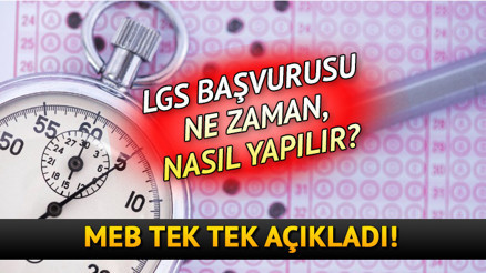 LGS BAŞVURULARI NE ZAMAN, nasıl yapılır Liselere Giriş Sınavı başvuru ücreti var mı MEB tek tek yanıtladı: İşte 2023 LGS soru dağılımı, oturum sayısı ve süresi