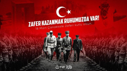 Spor camiasından 18 Mart paylaşımları