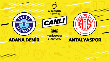 Adana Demirspor 2-0 Antalyaspor (Maçın özeti)