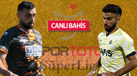 Süper Ligin zirvesinde Galatasaray kaybetti, gözler Fenerbahçede Muhtemel 11, Alanyasporun iddaa oranı... Süper Ligin zirvesinde Galatasaray kaybetti, gözler Fenerbahçede Muhtemel 11, Alanyasporun iddaa oranı...
