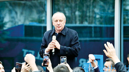 İnce bugün adaylığa başvuruyor