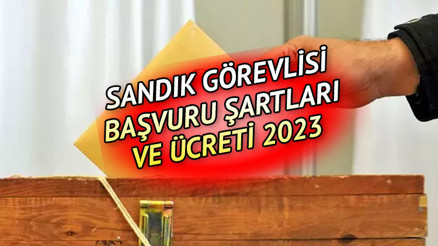 YSK sandık görevlisi ücreti 2023 ne kadar, kaç TL Sandık görevlisi başvuruları nasıl ve nereye yapılır Seçimlerde görev alacak...