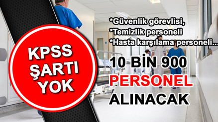 SAĞLIK BAKANLIĞI 10 BİN 900 İŞÇİ ALIMI başvuruları ne zaman başlıyor, şartları neler Sağlık Bakanlığı İŞKUR personel alımı 2023 başvuruları nasıl yapılır