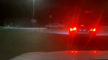Drift yaparken polise yakalanan sürücü: Herkes yaptı