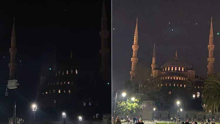 Dünya Saati etkinliğinde, ışıklar deprem felaketinde yaşamını yitirilenleri anmak için kapatıldı