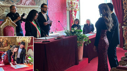 Oyuncu Tuan Tunalı ve Angela Caccamo evlendi