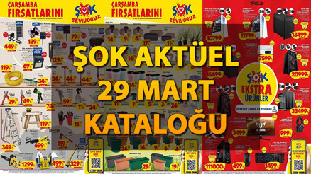 ŞOK Aktüel Kataloğu 29 Mart-4 Nisan 2023 belli oldu | ŞOK’ta gaming oyuncu ekipmanları (klavye, mouse, monitör, kulaklık) ve bahçe bakım ürünleri satışa çıkıyor
