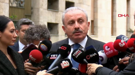 TBMM Başkanı Mustafa Şentop, gündeme ilişkin değerlendirmelerde bulundu TBMM Başkanı Mustafa Şentop, gündeme ilişkin değerlendirmelerde bulundu