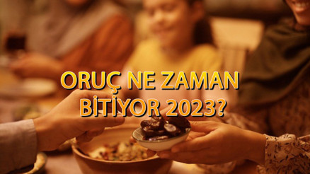 2023 Oruç (Ramazan) ne zaman bitiyor, hangi gün 2023 Ramazan Bayramı ne zaman