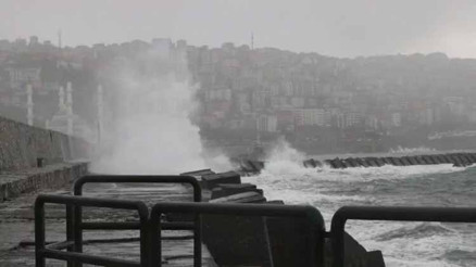 Zonguldak’ta kuvvetli rüzgar