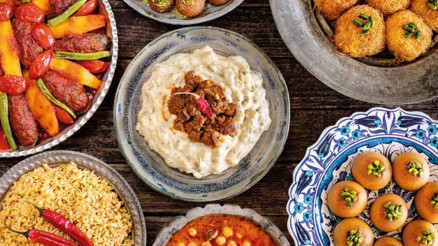Mükellef bir iftar için...