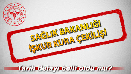 Sağlık Bakanlığı kura sonuçları ne zaman açıklanacak Sağlık Bakanlığı 10 bin 900 işçi alımı kura tarihi belli oldu