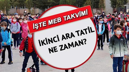 Okullarda nisan ara tatili ne zaman 2. Dönem ara tatil kaç gün, hangi tarihlerde olacak MEB tatil takvimi ile okulların kapanış tarihi