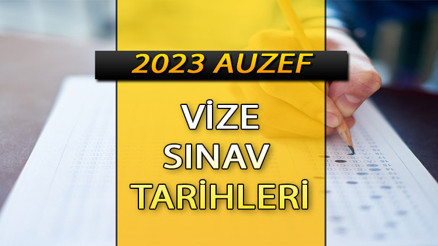 AUZEF VİZE SINAV TARİHLERİ 2023 || AUZEF sınavları ne zaman yapılacak AUZEF kayıt yenileme tarihi uzatıldı  AUZEF vize sınavları yüz yüze mi, online mı olacak