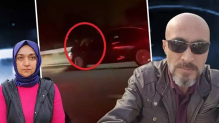 Düzcede eşini 40 kilometre kaput üzerinde götürmüştü... Tutuklanarak cezaevine gönderildi