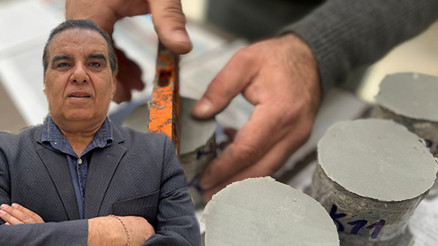 İTÜ laboratuvar sorumlusu Prof. Dr. Yıldırım eski binalarda karbonatlaşma tehlikesine dikkat çekti İTÜ laboratuvar sorumlusu Prof. Dr. Yıldırım eski binalarda karbonatlaşma tehlikesine dikkat çekti