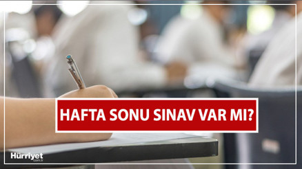 BUGÜN SINAV VAR MI Cumartesi ve Pazar (8-9 Nisan) hangi sınavlar var İşte 2023 ÖSYM ve AÖF Bahar Dönemi sınav takvimi
