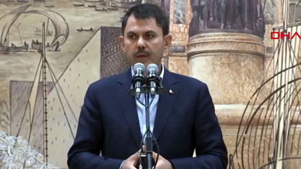 Bakan Kurum, Türkiye Ulusal Risk Kalkanı Modeli Değerlendirme Toplantısında açıklama yaptı Bakan Kurum, Türkiye Ulusal Risk Kalkanı Modeli Değerlendirme Toplantısında açıklama yaptı