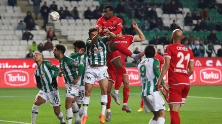 Konyaspor 1-1 Antalyaspor (Maçın özeti)