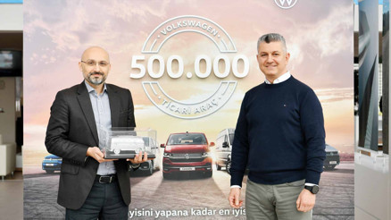 500 bininci ticari aracını teslim etti