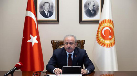 TBMM Başkanı Şentop: İsrail bu kirli siyasetten vazgeçmeli TBMM Başkanı Şentop: İsrail bu kirli siyasetten vazgeçmeli