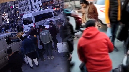 Fatihte kapkaççıyı çevredeki vatandaşlar yakaladı