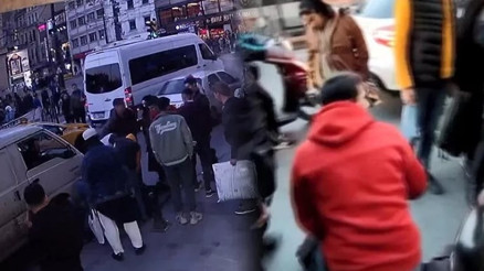 Fatihte kapkaççıyı çevredeki vatandaşlar böyle yakaladı