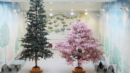 Ulaşıma sanatsal dokunuşlu iki anıtsal eser