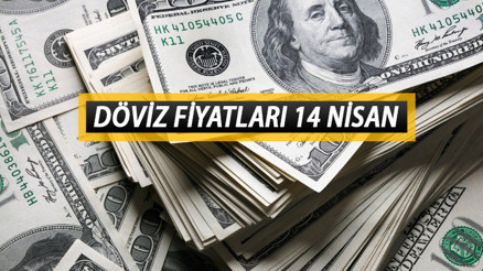 Dolar ve Euro bugün ne kadar 1 dolar kaç TL 14 Nisan güncel döviz kuru fiyatları