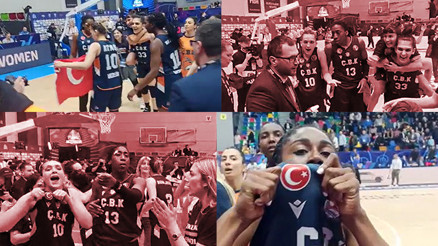 Prag’da skandal olay Euroleaguede finale yükselen Çukurova Basketbolun Türk bayraklı sevinci engellendi