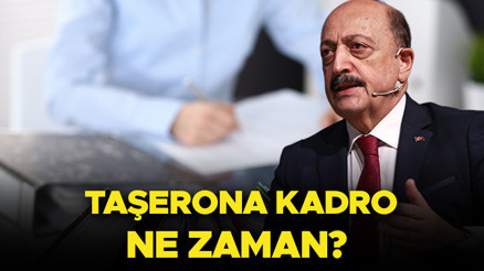 TAŞERONA KADRO SON DURUM || 90 bin taşerona kadro ne zaman çıkacak, şartları neler TBMM gündemi bekleniyor
