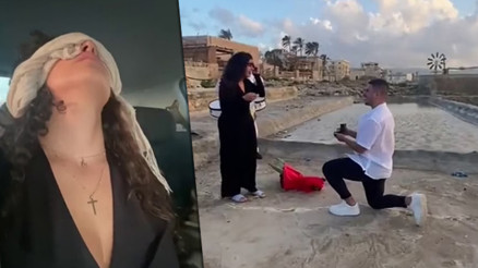 Evlenme teklifi için kız arkadaşını kaçırttı Tepki çeken sürpriz...