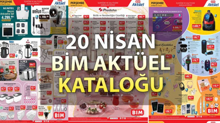 BİM AKTÜEL ÜRÜNLERİ BUGÜN SATIŞTA 20 Nisan Bisiklet, gaming oyuncu ekipmanları ve bayrama özel indirimler müşterileri bekliyor