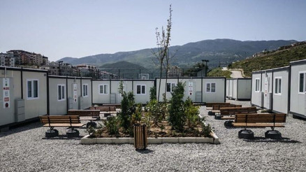 Basketbol Köyü Konteyner Yerleşkesi, AFAD’a teslim edildi