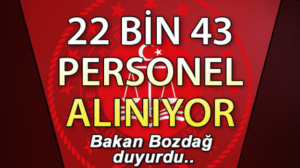 Adalet Bakanlığı 22 bin 43 personel alımı yapıyor Başvuru nereden ve ne zaman yapılacak İşte, şartlar ve detaylar