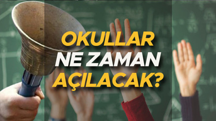 OKULLAR NE ZAMAN AÇILACAK, bugün okullar açılıyor mu 24 Nisan 2023 Pazartesi okul var mı İşte MEB takvimi...