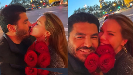 Ebru Şallı- Uğur Akkuş evliliğinde kara bulutlar dağıldı: Aşk şehrinden barışın fotoğrafı geldi