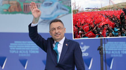 Kırıkkalede toplu açılış töreni... Cumhurbaşkanı Yardımcısı Oktay: Bu proje bölgeye çağ atlatacak