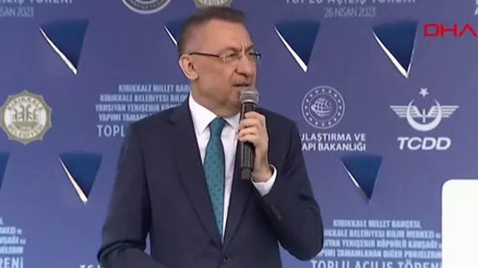 Cumhurbaşkanı Yardımcısı Fuat Oktay, Kırıkkalede toplu açılış törenine katıldı