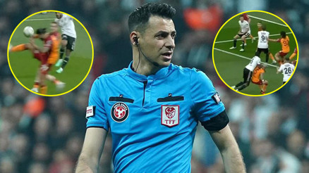 Beşiktaş - Galatasaray maçına damga vuran pozisyon Penaltı var mı Kartlar doğru mu Sportmenlik dışı Hakem kaçırdı... Joao Pedro böyle bir pozisyonda atılmıştı...