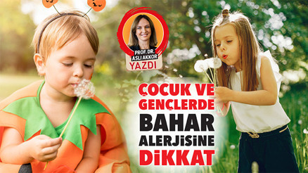 Çocuk ve gençlerde bahar alerjisine dikkat