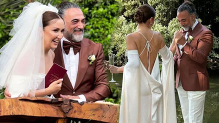 Oyuncu Selim Bayraktar ve sevgilisi Emel Karaköse evlendi