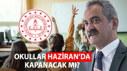 Okullar ne zaman, Haziranda mı kapanacak Yaz tatilinin başlamasına kaç gün kaldı 2023  Milli Eğitim Bakanlığı (MEB) takvimi