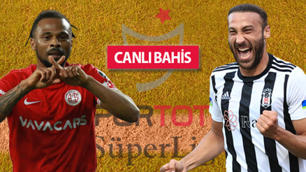Beşiktaş 6 eksikle Antalyada Süper Lig iddaa oranları, öne çıkan istatistikler, muhtemel 11ler...