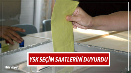 OY KULLANMA SAATLERİ 2023: 14 Mayıs oy kullanma saati kaçta başlayıp kaçta bitecek İşte YSK oy verme kararı