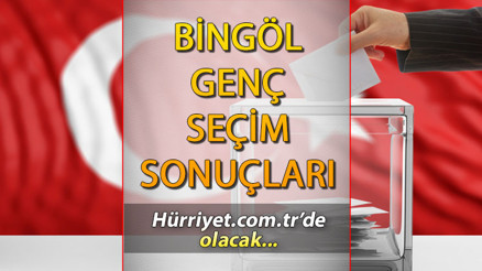Bingöl Genç Seçim Sonuçları 2023 hürriyet.com.trde olacak... İşte Genç ilçesi oy oranları ve nüfus bilgileri