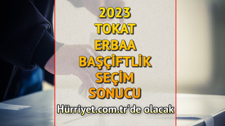 Tokat Erbaa ve Başçiftlik Seçim Sonuçları 2023 hürriyet.com.trde olacak... İşte Erbaa ve Başçiftlik oy oranları ile toplam seçmen sayısı