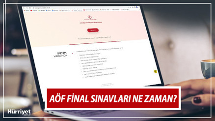 AÖF FİNAL SINAVI NE ZAMAN Açıköğretim (AÖF) sınavları online mi yüz yüze mi Anadolu Üniversitesi  bahar dönemi AÖF sınav takvimini yayınladı