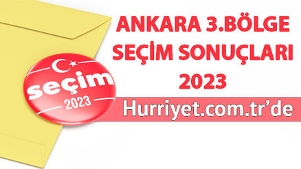 ANKARA 3. BÖLGE SEÇİM SONUÇLARI HÜRRİYETTE OLACAK | Ankara 3. Bölge MİLLETVEKİLİ ADAYLARI 2023: Son seçimde Ankara 3. Bölge AK Parti, CHP, MHP, İYİ Parti oy oranları... Ankara 3. Bölge hangi ilçeler