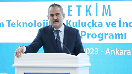 MEB Eğitim Teknolojileri Kuluçka ve İnovasyon Merkezi’ açıldı